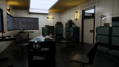 Secret Service Office Interior