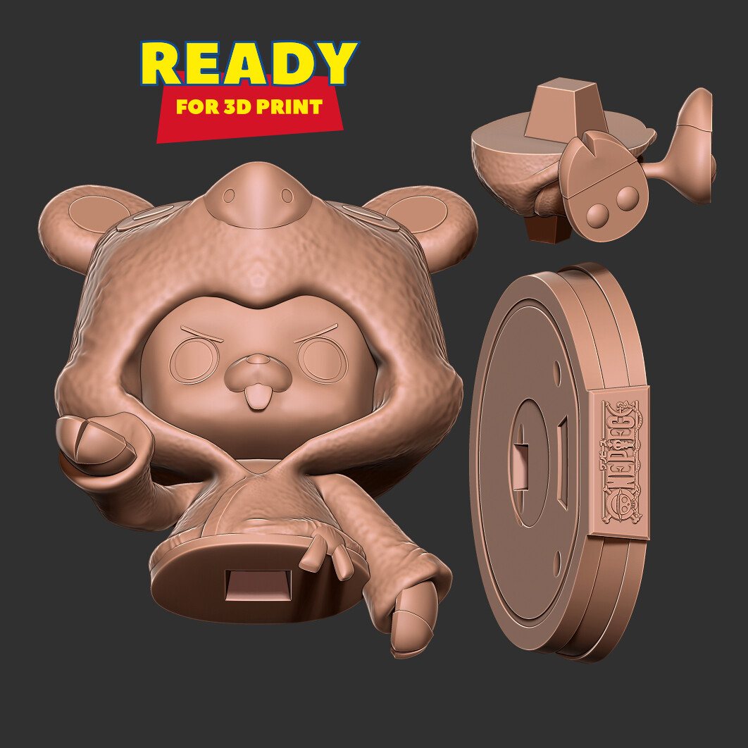 ArtStation - Tony Tony Chopper From One Piece, STL