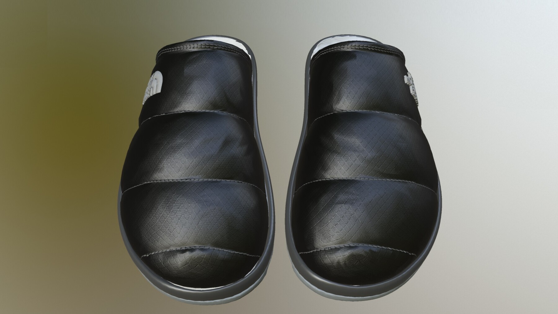 ArtStation - THE NORTH FACE SLIPPERS low-poly PBR | Game Assets