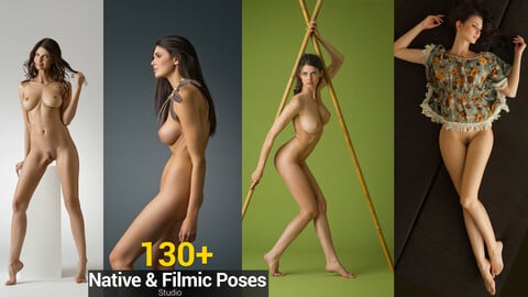 130+  Female Native & Filmic Poses