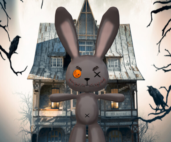 ArtStation Bunny Horror léo gamecharacter Game Assets