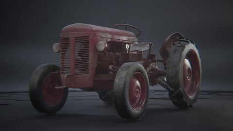 Old tractor - Ferguson TE20 3D