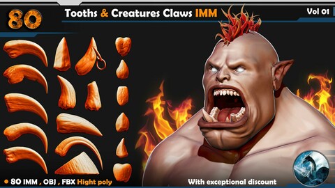 Teeth & Creatures Claw IMM  Vol 01