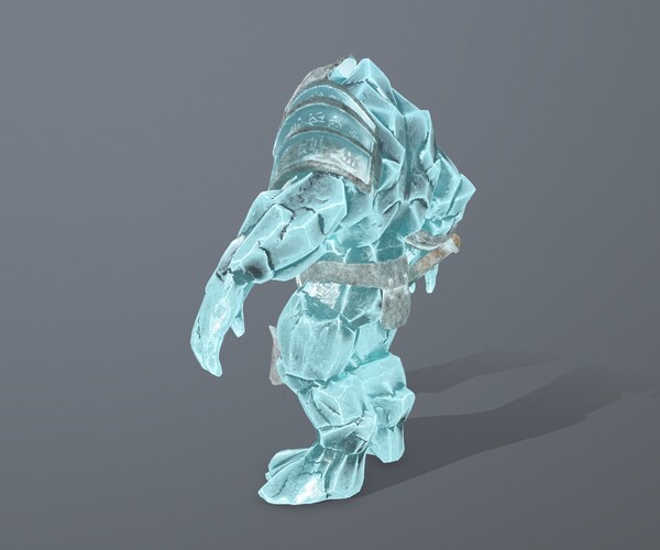 ArtStation - ice monster | Game Assets