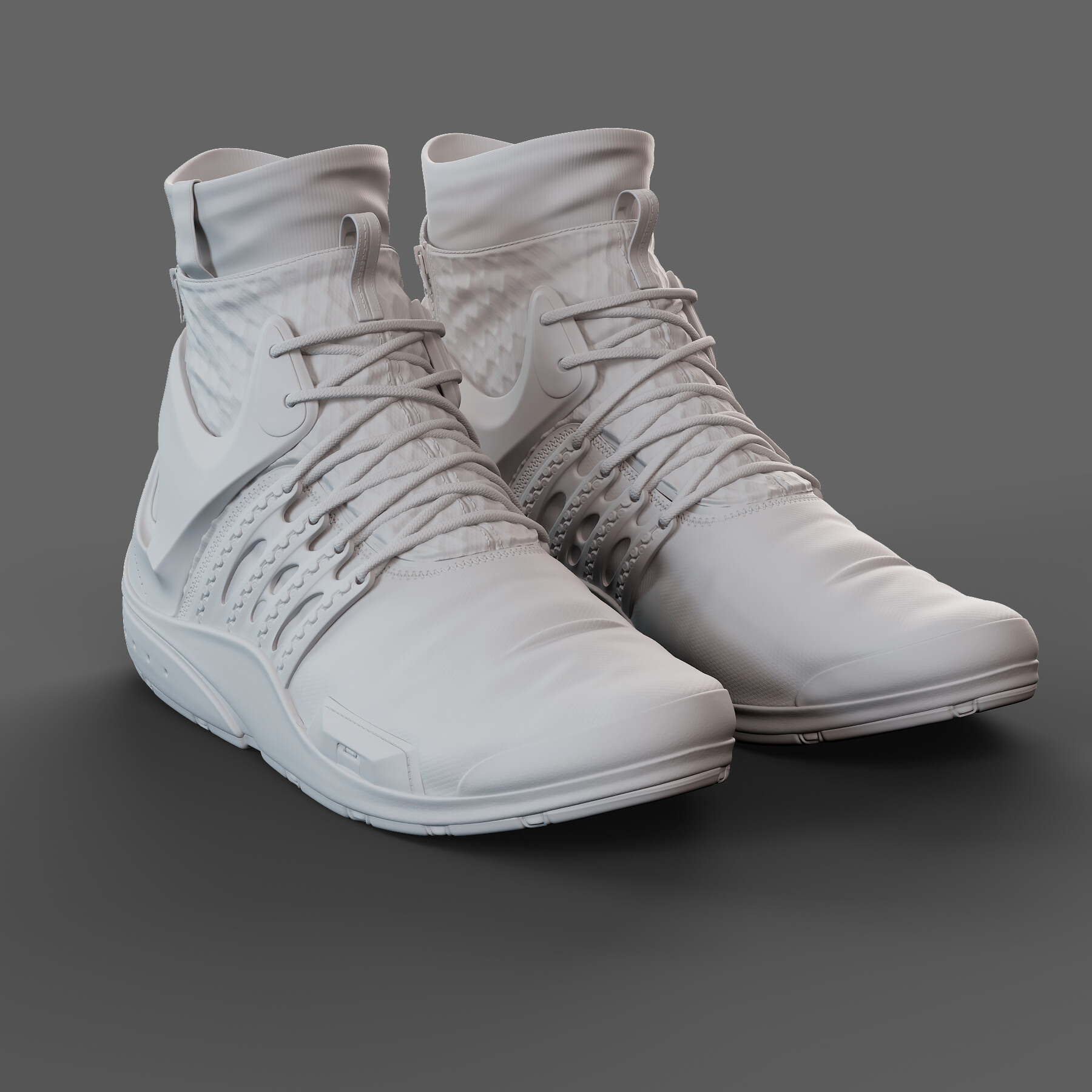 M. Fırat Tanrıkulu - Realistic Cyberpunk Sport Shoes
