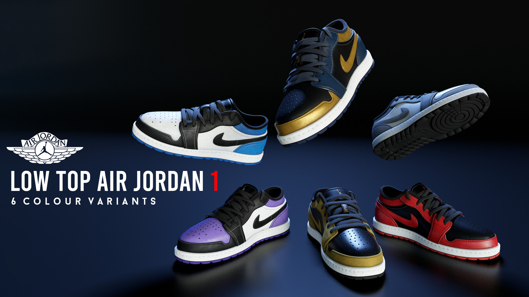 low top air jordan ones