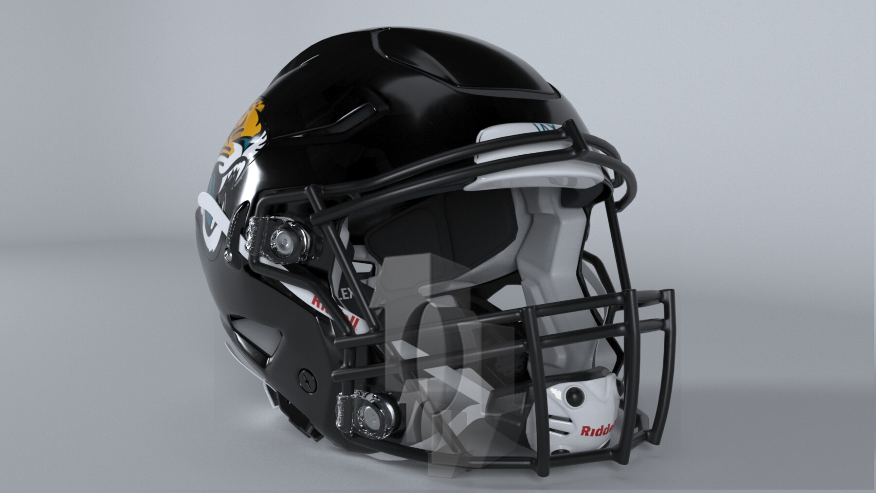 Tennessee Titans American Football Helmet 3D model