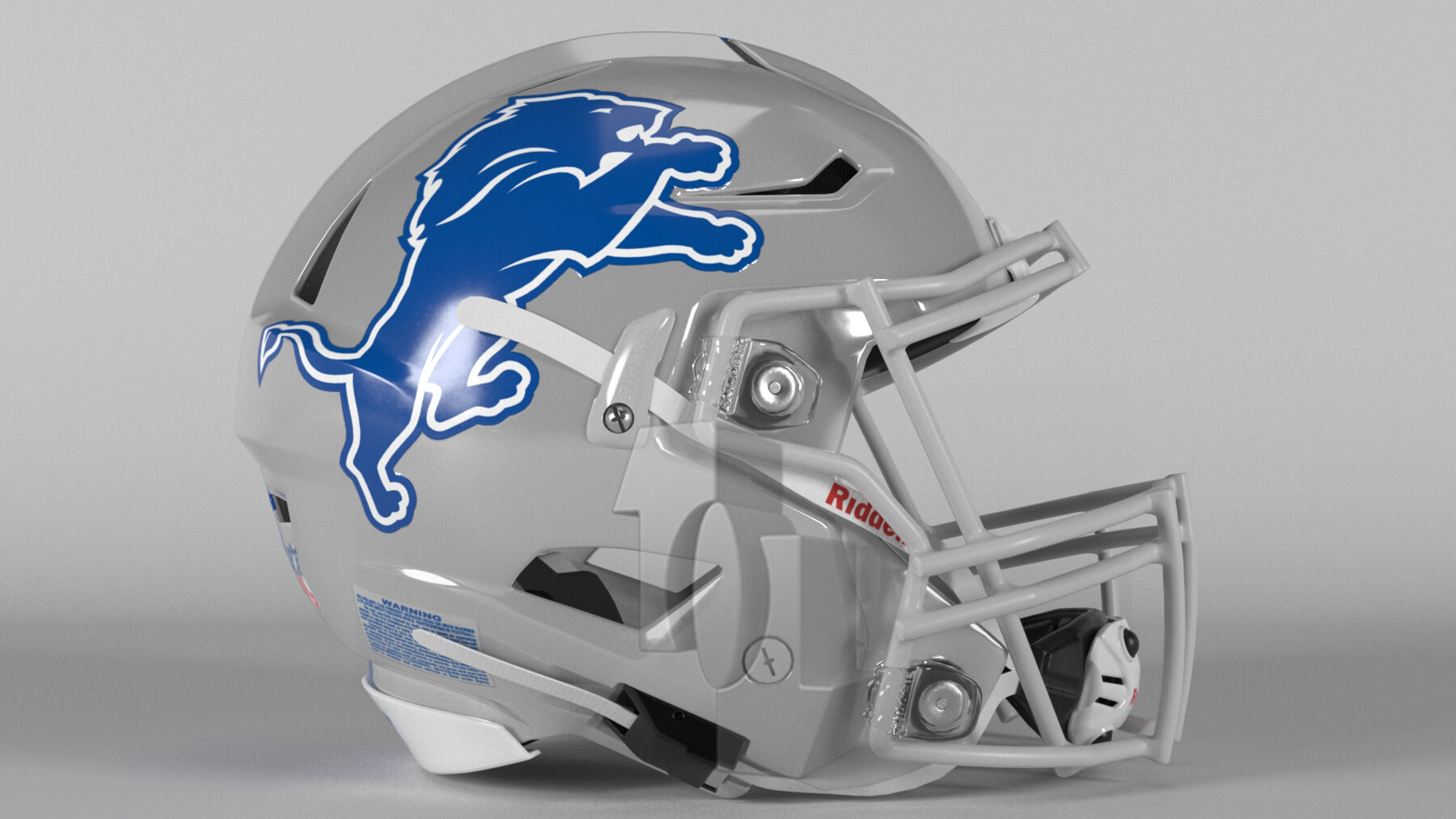 Football Helmet colletion NFC and AFC 3D Model Collection