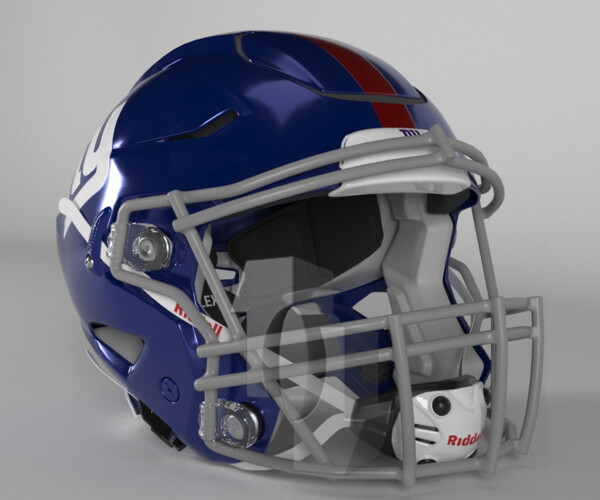 PHILADELPHIA EAGLES Helmet Football NFC East PBR 3D model