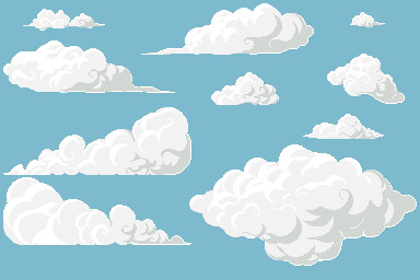 ArtStation - Clouds and Backgrounds | Game Assets