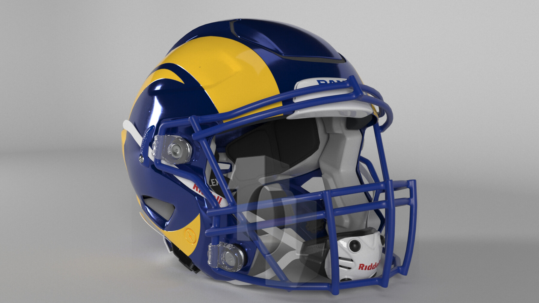 49ERS SAN FRANCISCO Helmet Football NFC West PBR 3D model 3D model