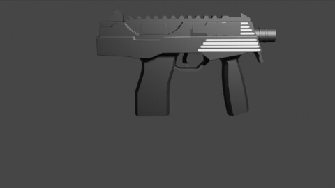 Low-Poly MP9