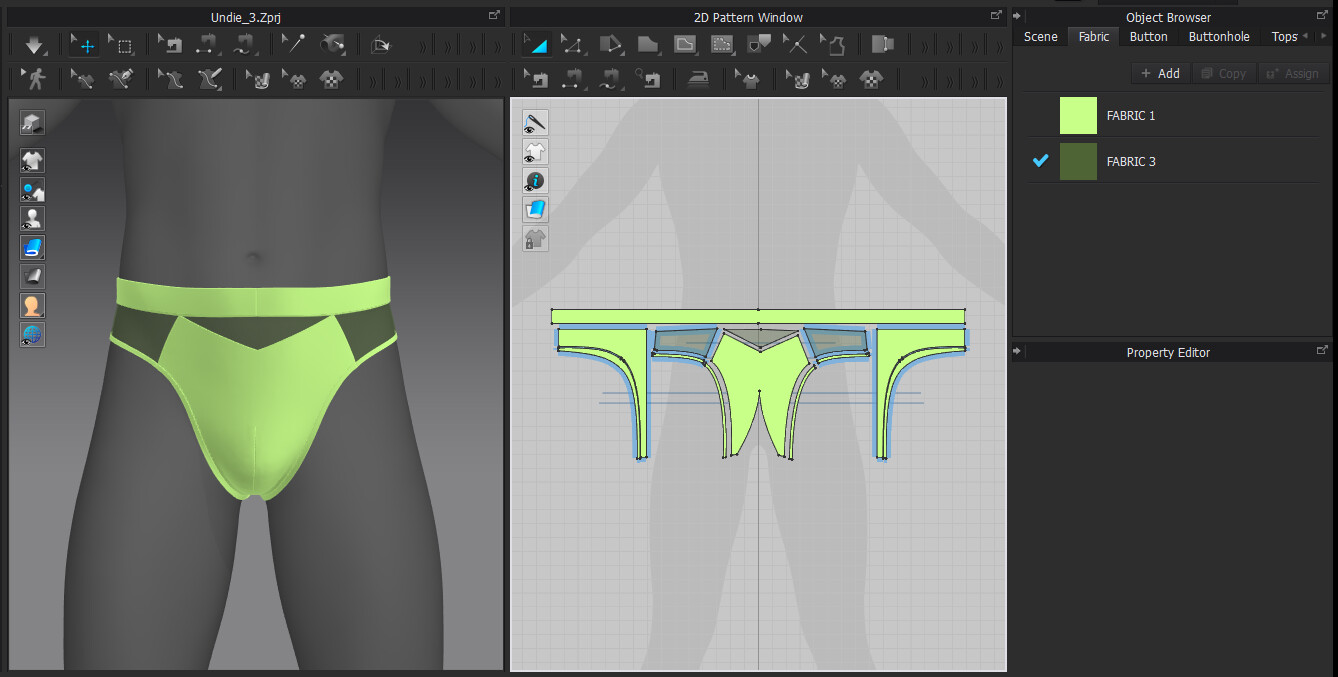 ArtStation - Set of 5 Men's Underwear Pack 2