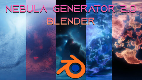 Nebula HDRI and Skybox Generator 2.0 - Blender