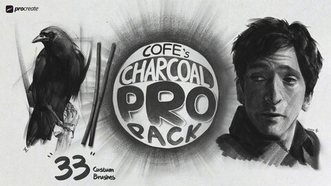 COFE's Charcoal Pro Pack | ProCreate