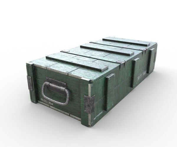 ArtStation - Ammo Crate | Game Assets