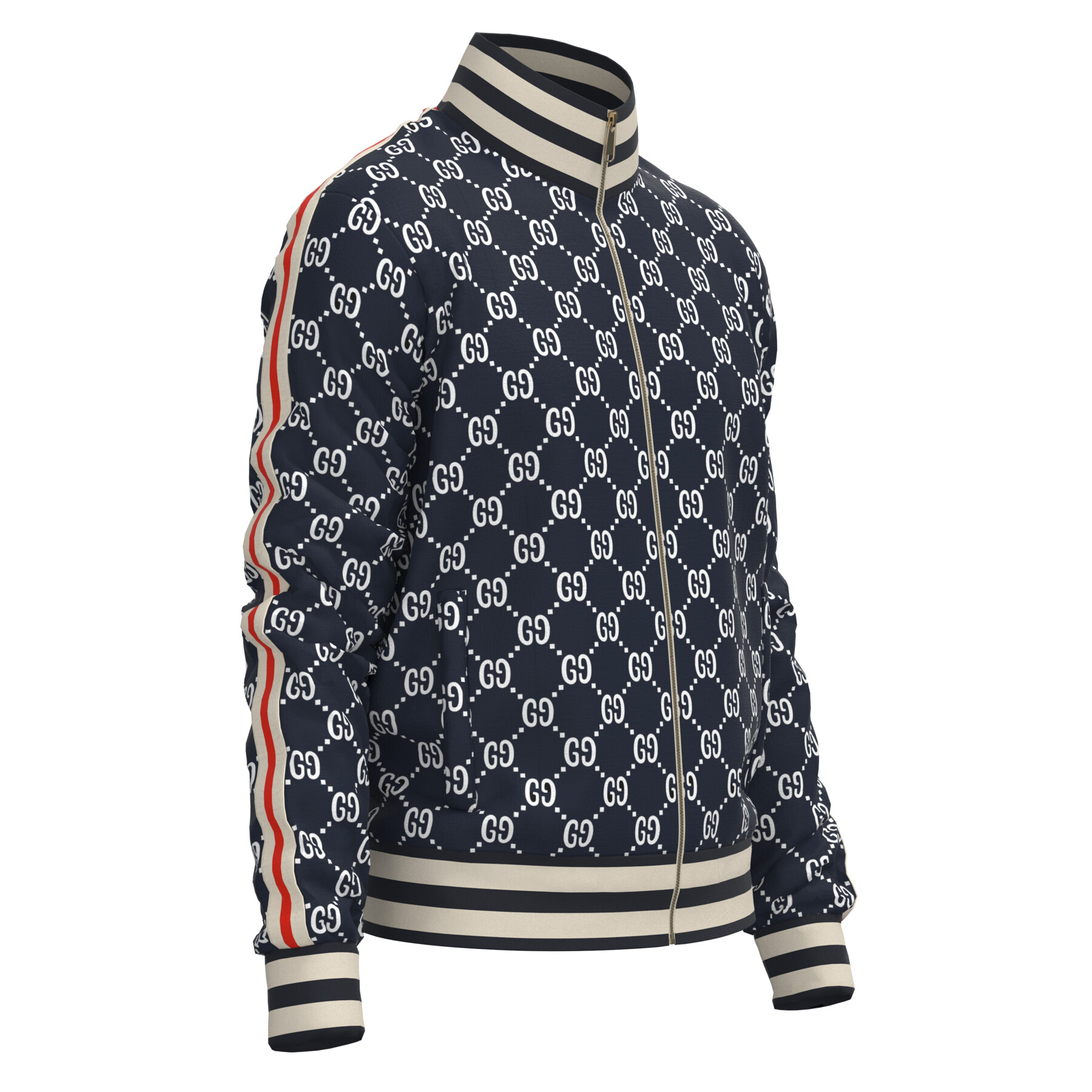 ArtStation - Gucci Jacquard Jogging Outfit Jacket & Pants, marvelous ...