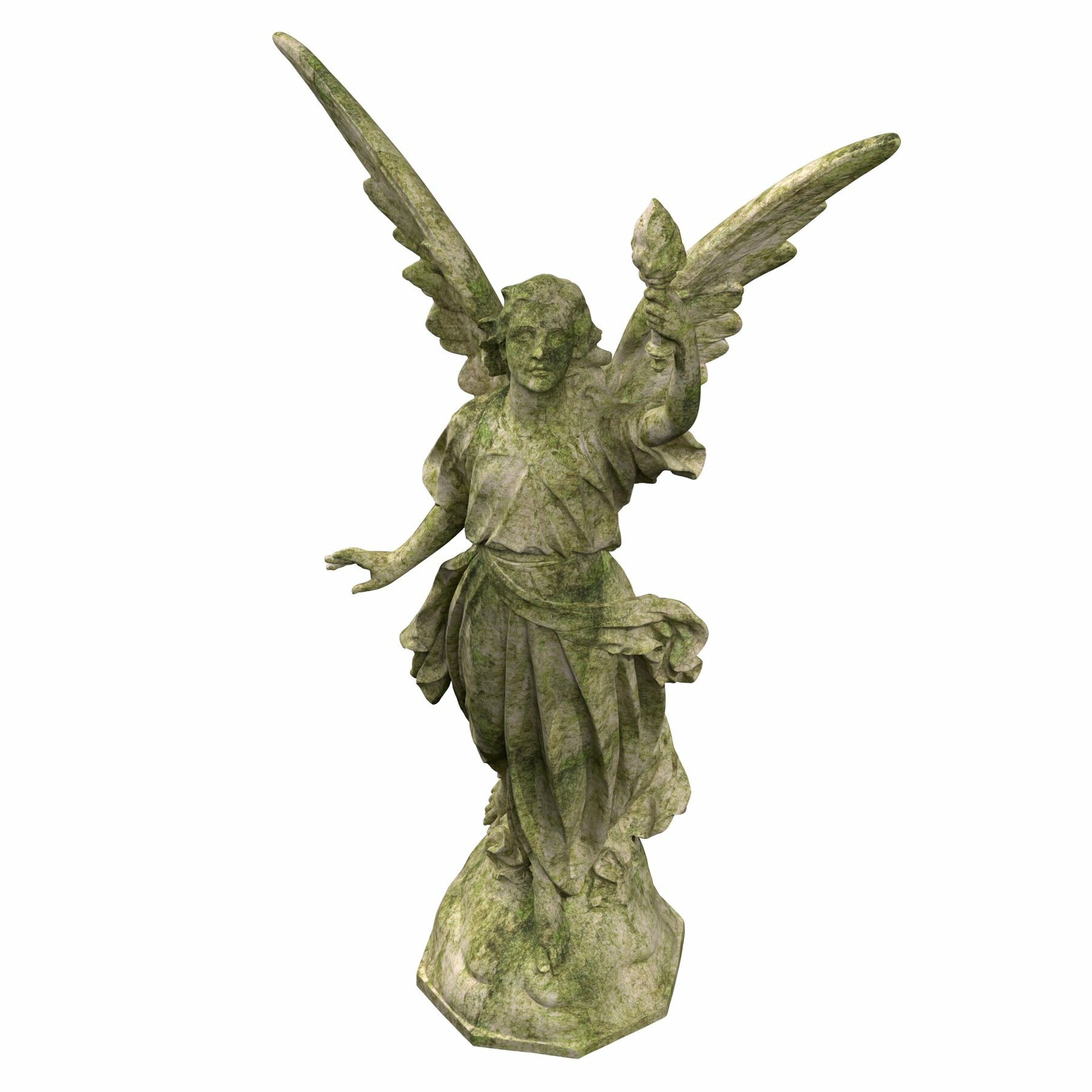 ArtStation Statue of Lady Geo Resources