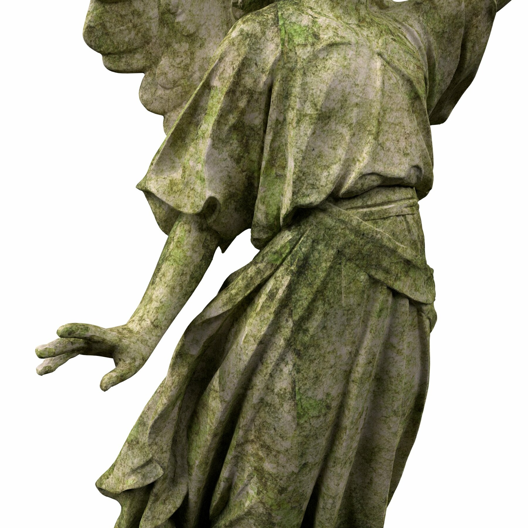 ArtStation Statue of Lady Geo Resources