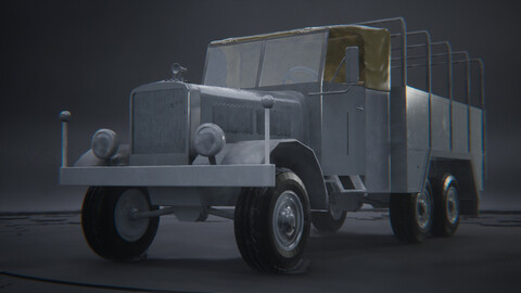 German ww2 truck - Einheitsdiesel