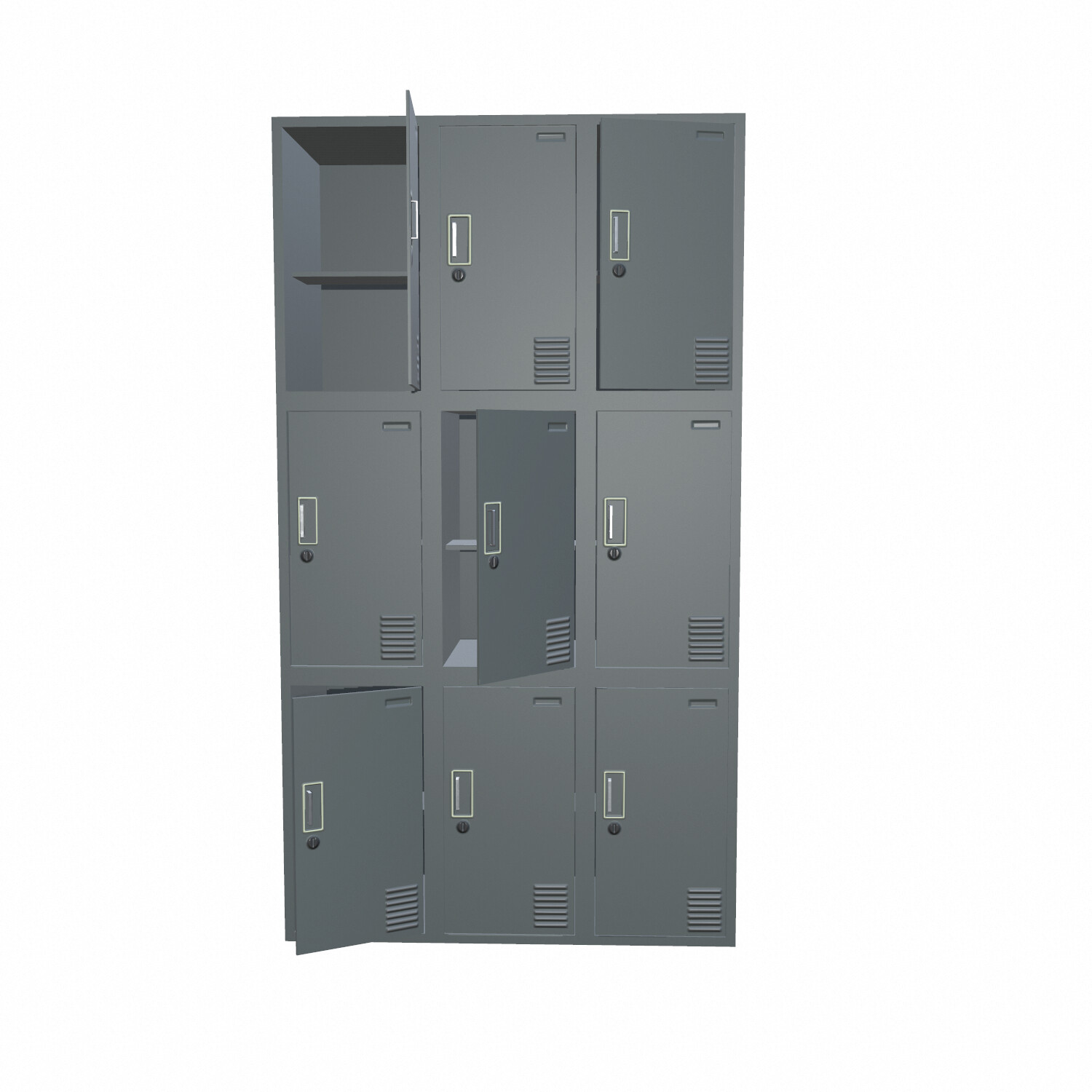 ArtStation - Locker Office - 01 | Game Assets