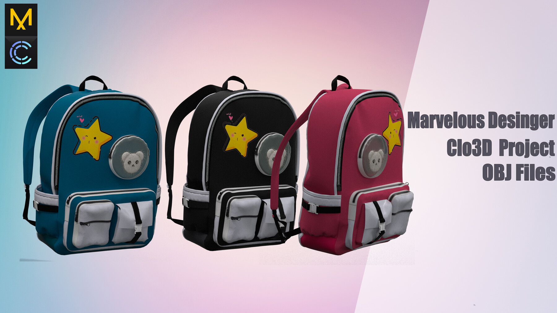 ArtStation - backpack â„–104