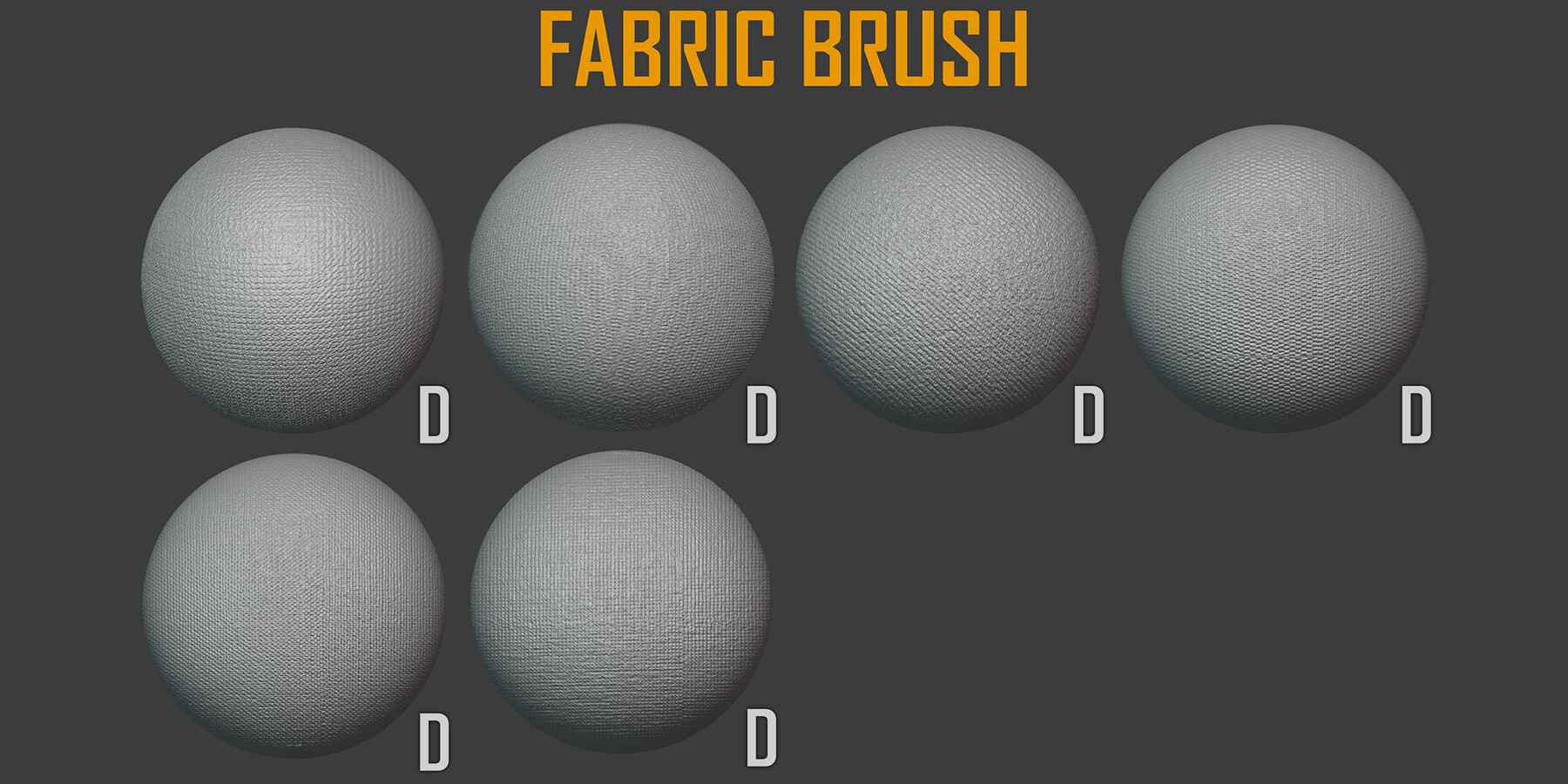 Blender Fabric Brushes. 90+ Sculpting Brushes. Asset Browser. preview 2