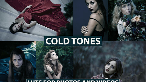 CINEMATIC Cold Film Looks LUTS for Photos and Videos