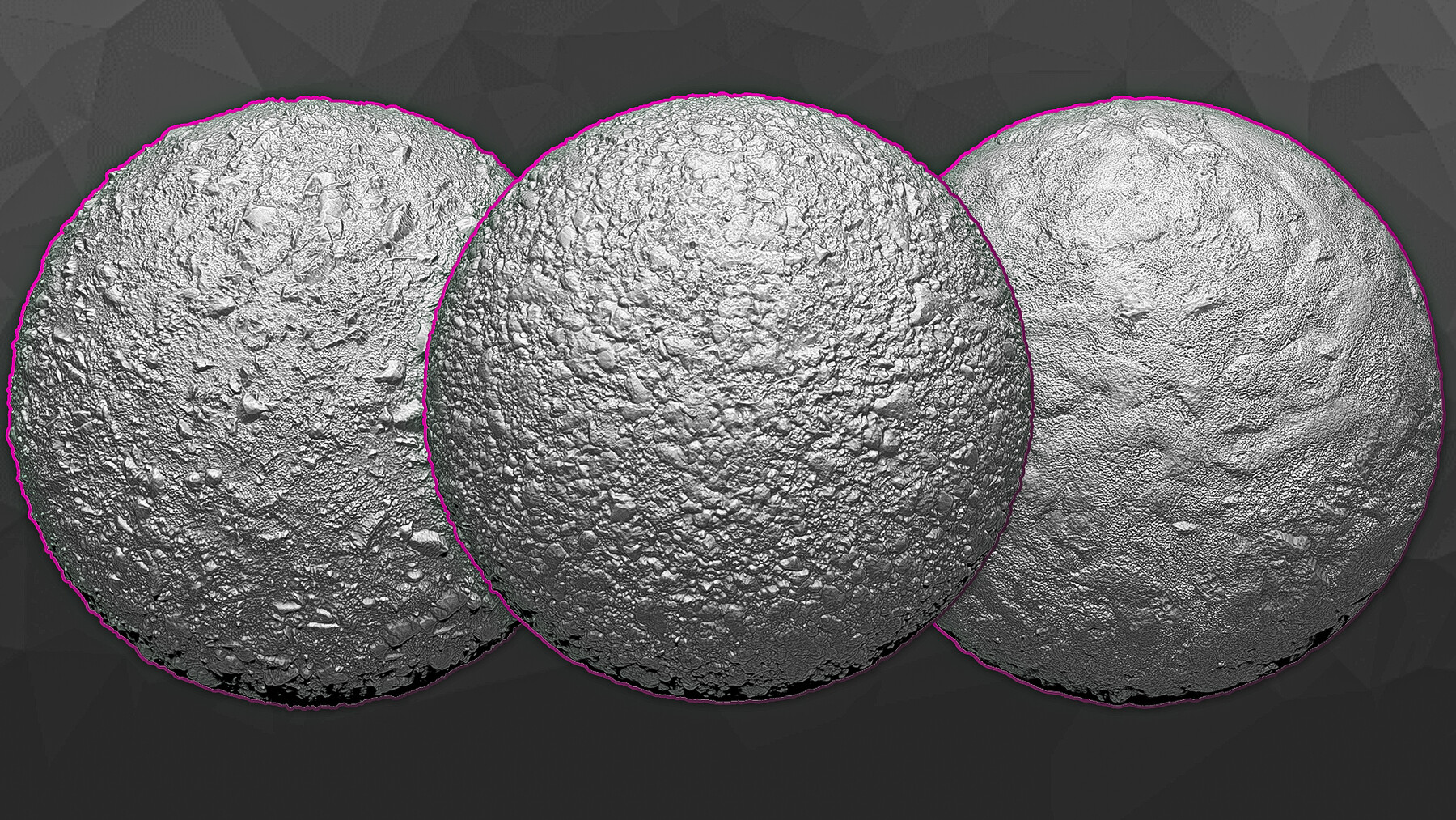 20 Ground Alphas vol.3 for ZBrush, Substance (2K, PNG, Normal) preview 2
