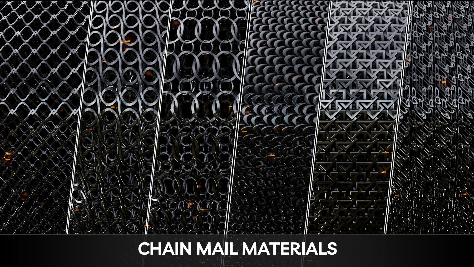 ArtStation 20 Chain Mail Textures Game Assets