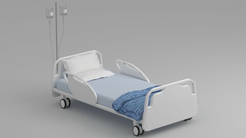 Hospital Bed 4 - 4K