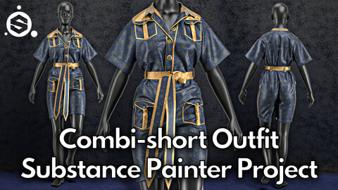 Combi-short No.1 : Substance Painter Project