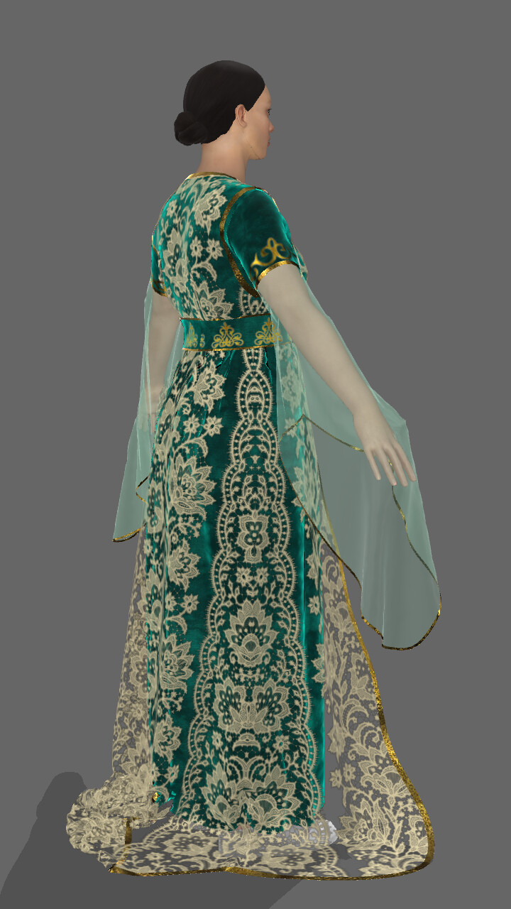 green dress fantasy Fantasy Womens' Medieval Royal Corset Princess Costume Renaissance Dre–  Zincera