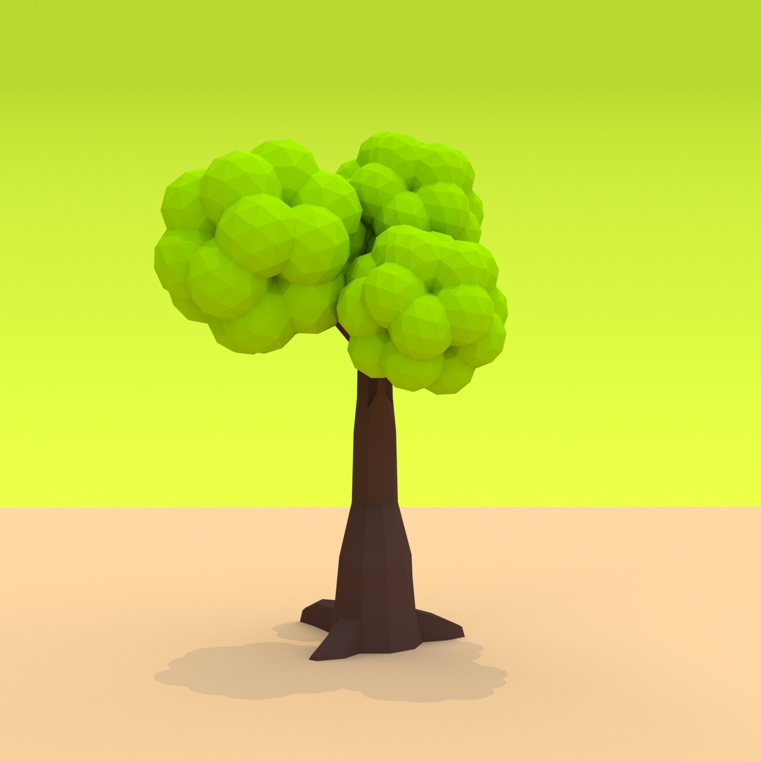 ArtStation - Trees Pack Low-poly | Game Assets