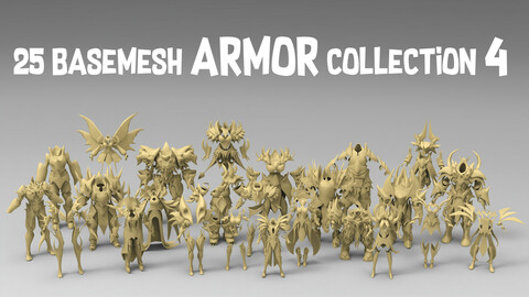 25 basemesh armor collection 4