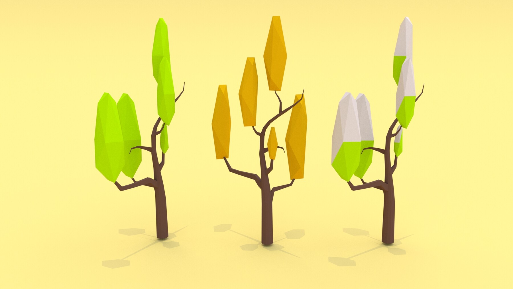 Trees pack. 3d модели деревьев pack. ресурс пак 3d sapling.