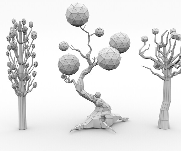 ArtStation - Trees Pack | Game Assets