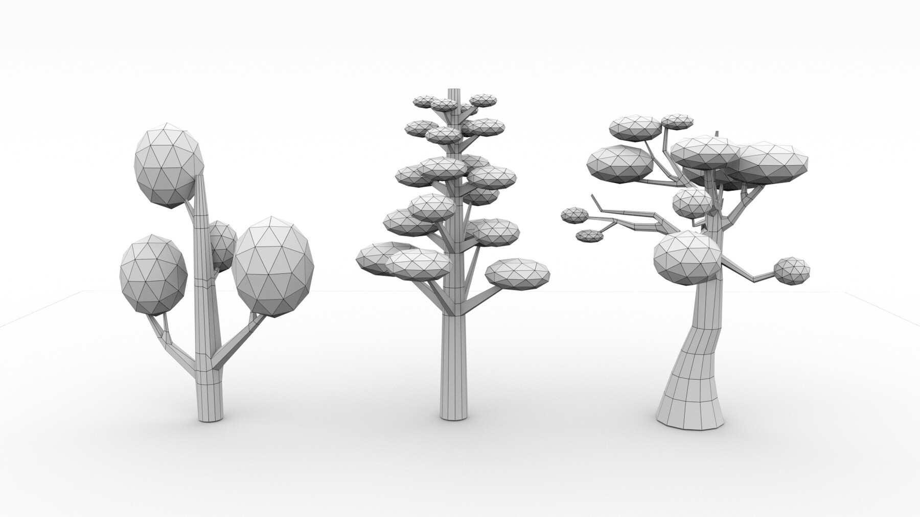 ArtStation - Trees Pack | Game Assets