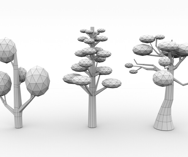 ArtStation - Trees Pack | Game Assets