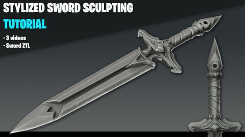Stylized Sword Sculpting Tutorial