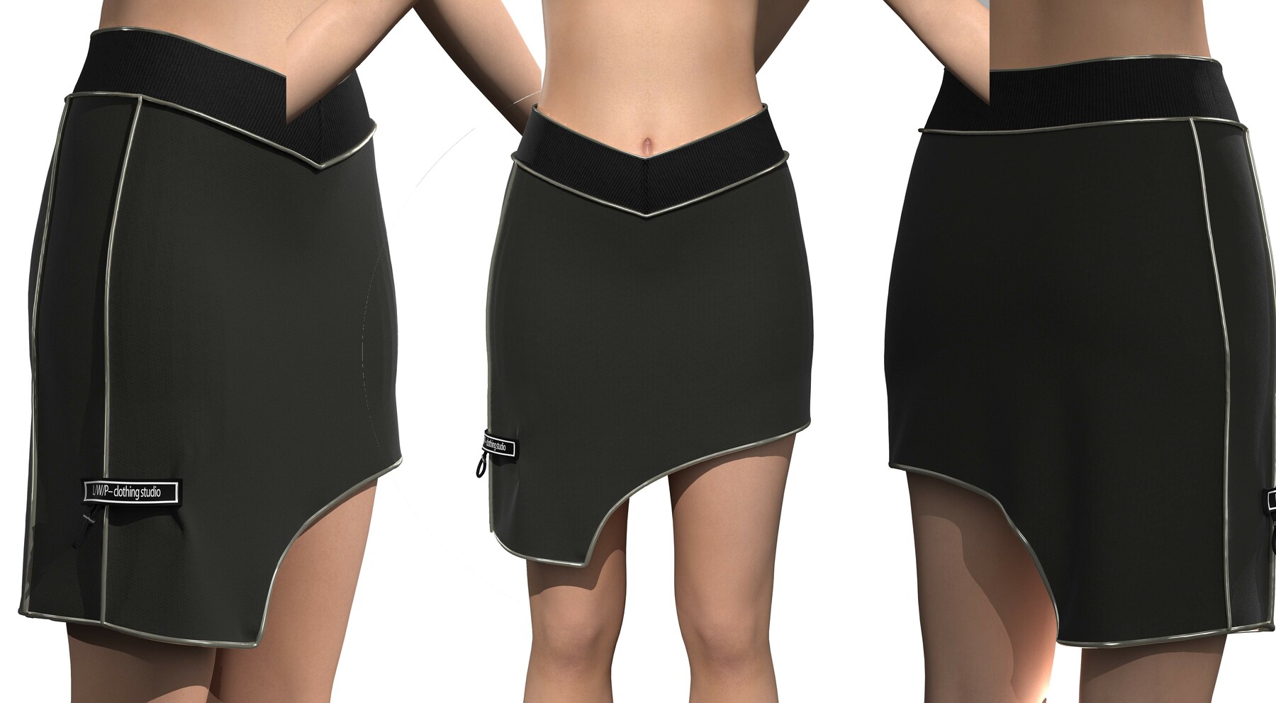 ArtStation - L/W/P Studio CG - Free Short Skirts in Strange Shapes（MD ...