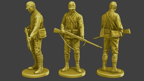 Japanese soldier ww2 Stand J2