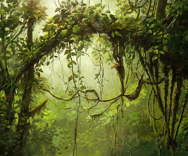 ArtStation - Foliage Study(Plants tutorials) | Tutorials
