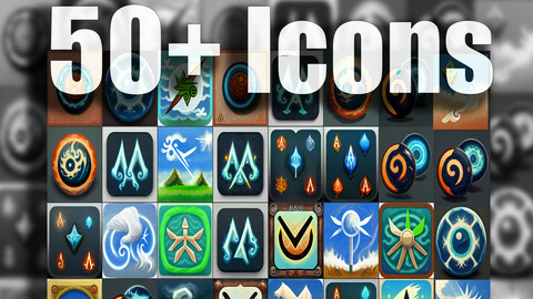 50+ Wind Game UI Icons