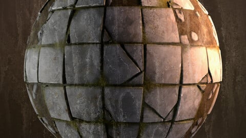 Broken Tiles—Substance Designer