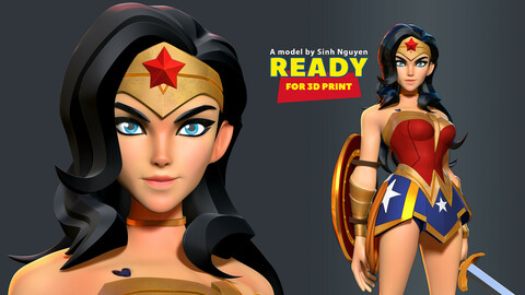 Wonder Woman Stylized