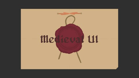 Medieval UI for Unity - Pixel Art