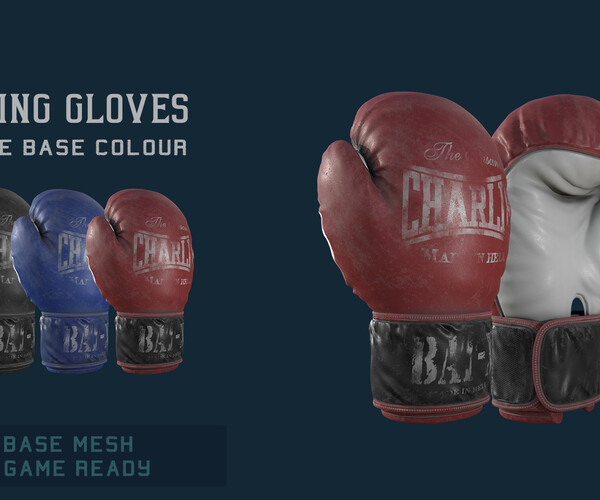 ArtStation boxing gloves Game Assets