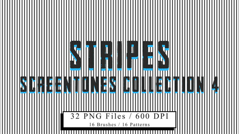 Screentones Collection No 4 - Stripes