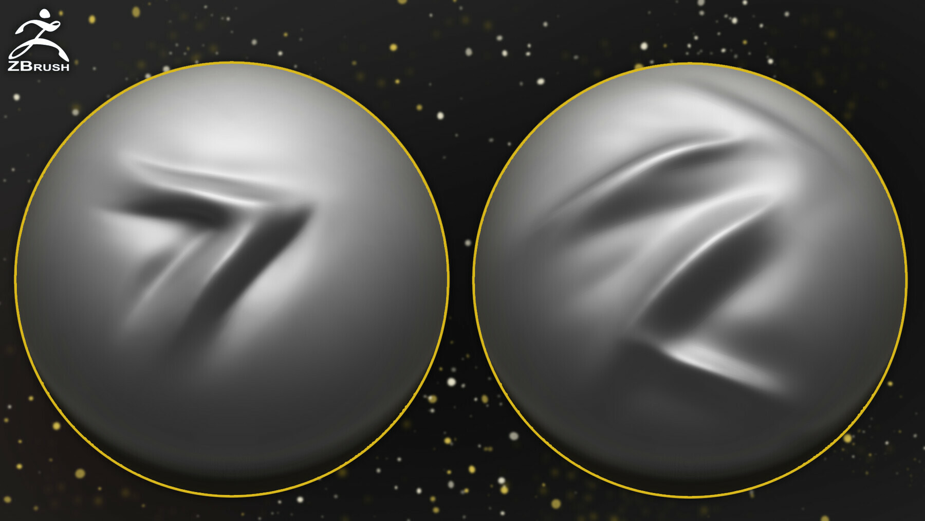 20 Folds Alphas for ZBrush preview 3